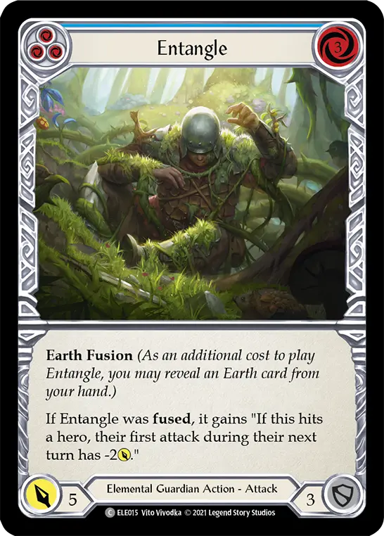 Entangle card image, pitch 3