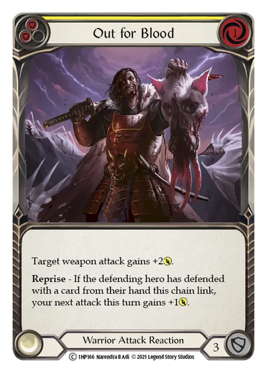 Out for Blood card image, pitch 2