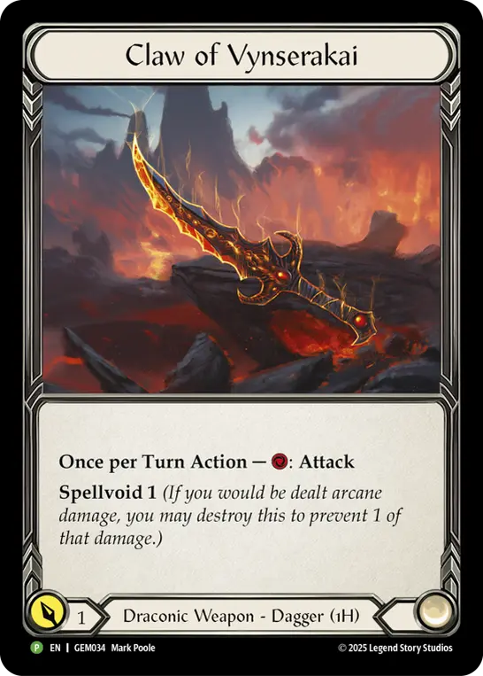 Claw of Vynserakai card image