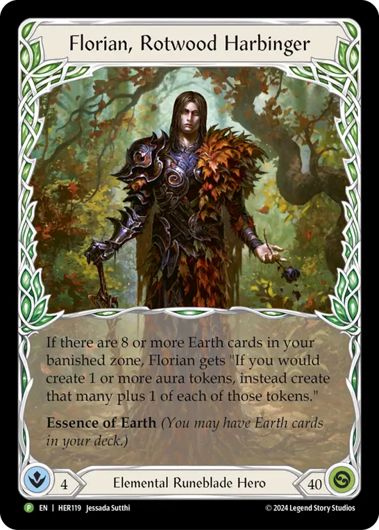 Florian, Rotwood Harbinger card image