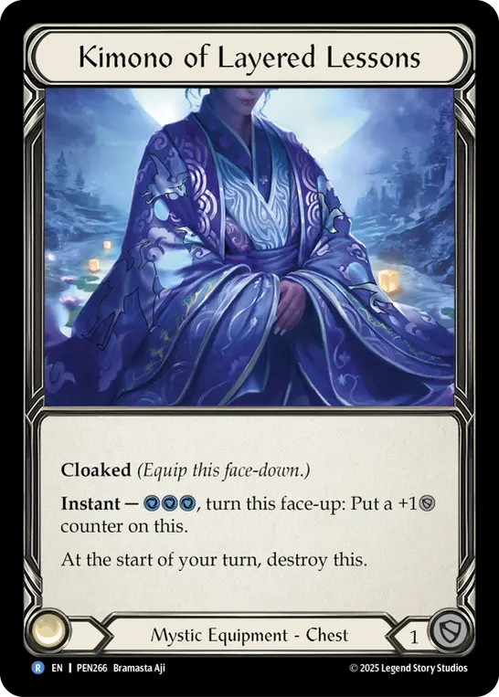 Kimono of Layered Lessons card image