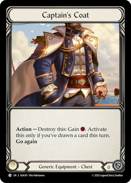 Captain's Coat card image