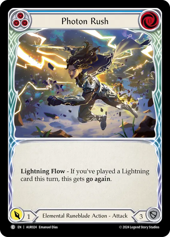 Photon Rush card image, pitch 3