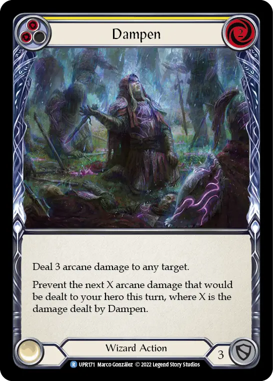 Dampen card image, pitch 2