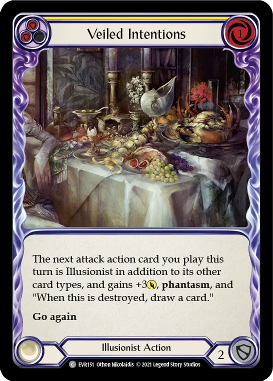 Veiled Intentions card image, pitch 2