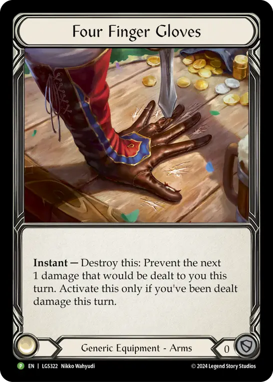 Four Finger Gloves card image