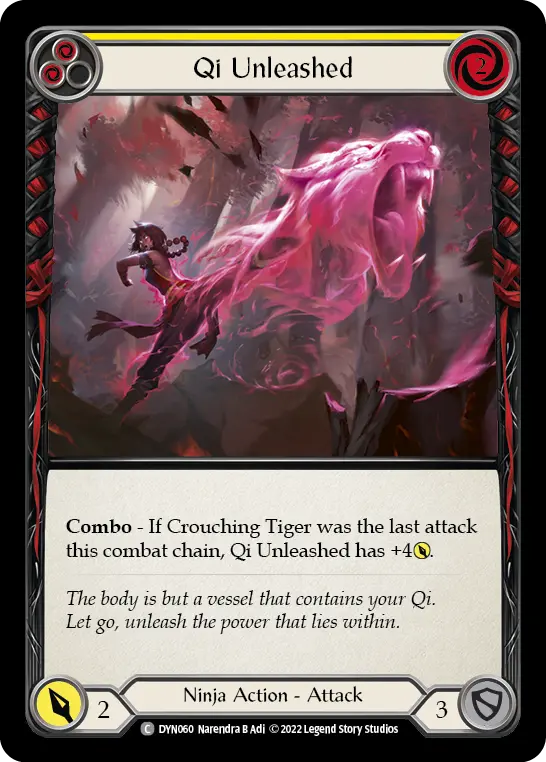 Qi Unleashed card image, pitch 2