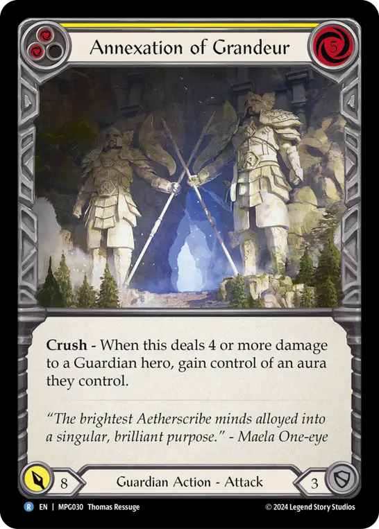 Annexation of Grandeur card image, pitch 2