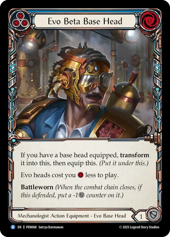 Evo Beta Base Head card image, pitch 3