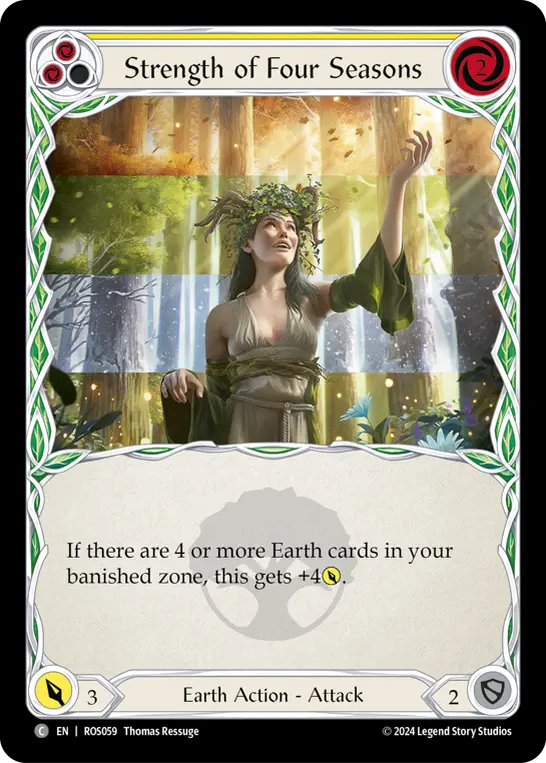 Strength of Four Seasons card image, pitch 2