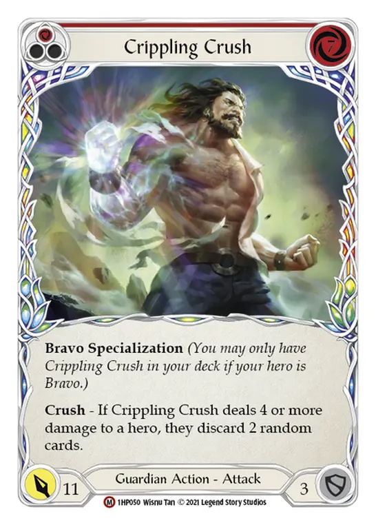 Crippling Crush card image, pitch 1
