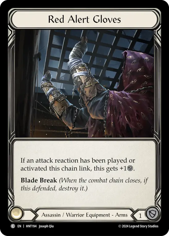 Red Alert Gloves card image