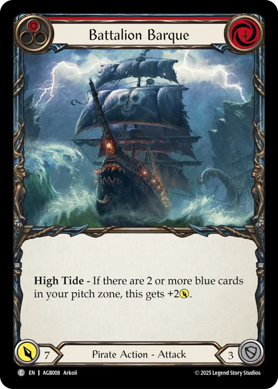 Battalion Barque card image, pitch 1