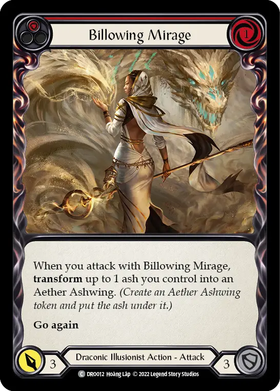 Billowing Mirage card image, pitch 1