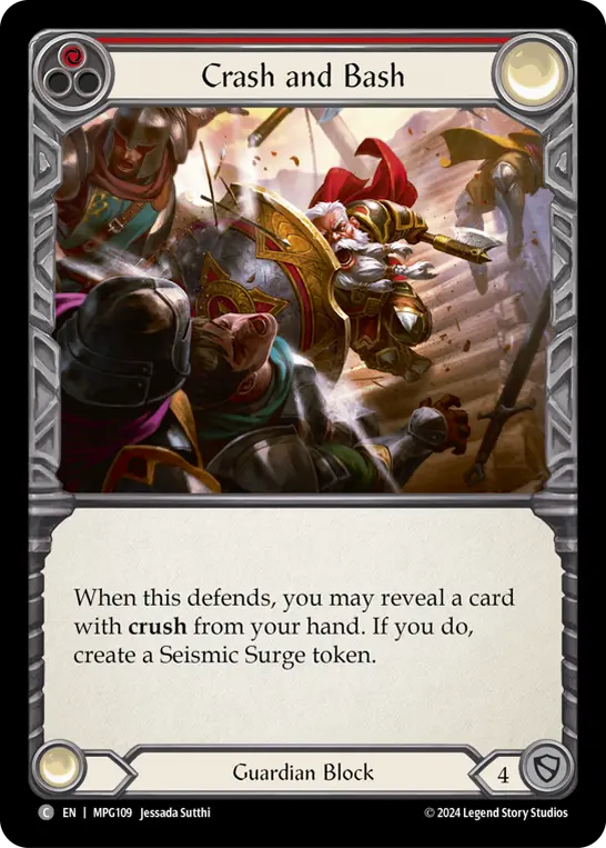 Crash and Bash card image, pitch 1