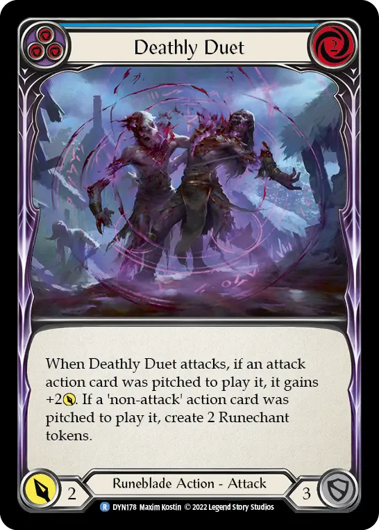 Deathly Duet card image, pitch 3