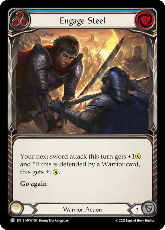 Engage Steel card image, pitch 3