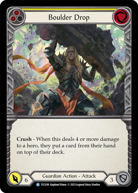 Boulder Drop card image, pitch 2