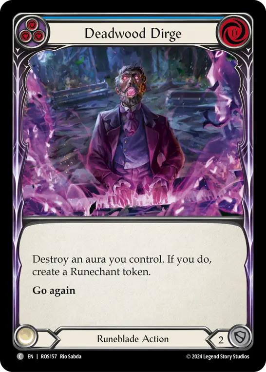 Deadwood Dirge card image, pitch 3