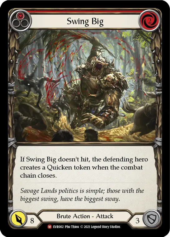 Swing Big card image, pitch 1