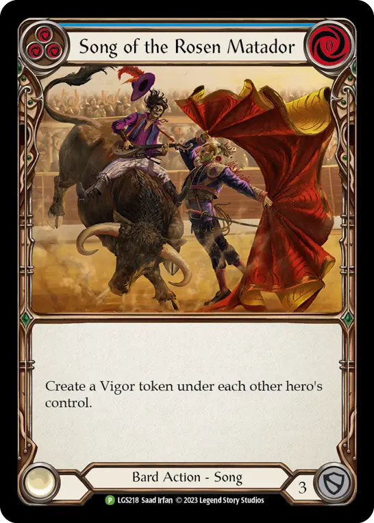 Song of the Rosen Matador card image, pitch 3