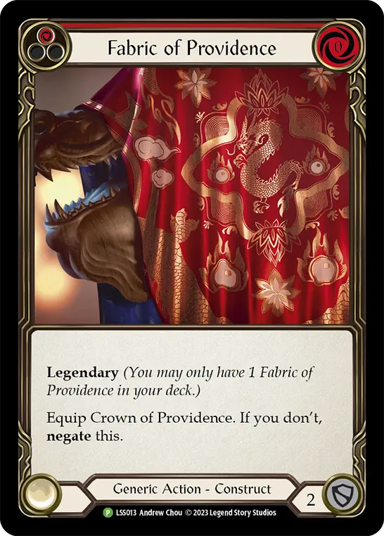 Fabric of Providence card image, pitch 1