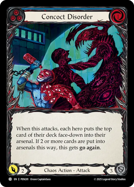 Concoct Disorder card image, pitch 3