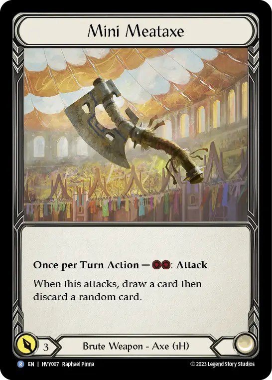 Mini Meataxe card image