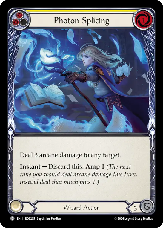 Photon Splicing card image, pitch 2