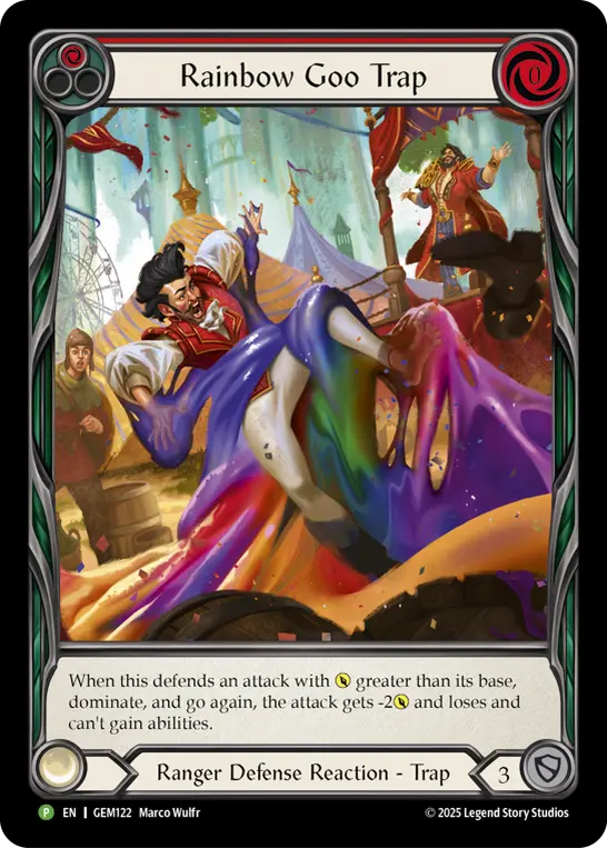 Rainbow Goo Trap card image, pitch 1