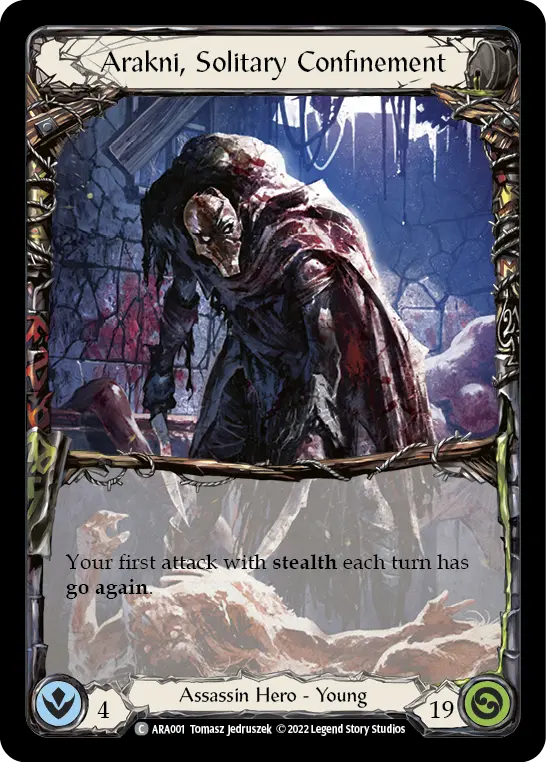 Arakni, Solitary Confinement card image