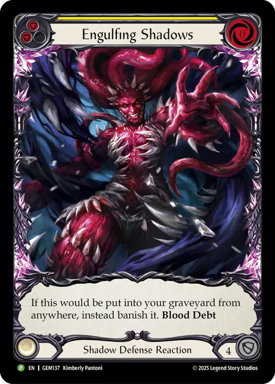 Engulfing Shadows card image, pitch 2