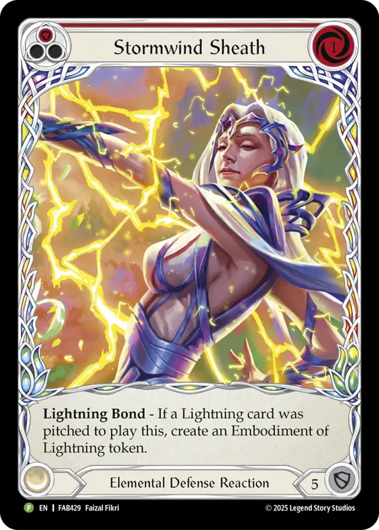 Stormwind Sheath card image, pitch 1