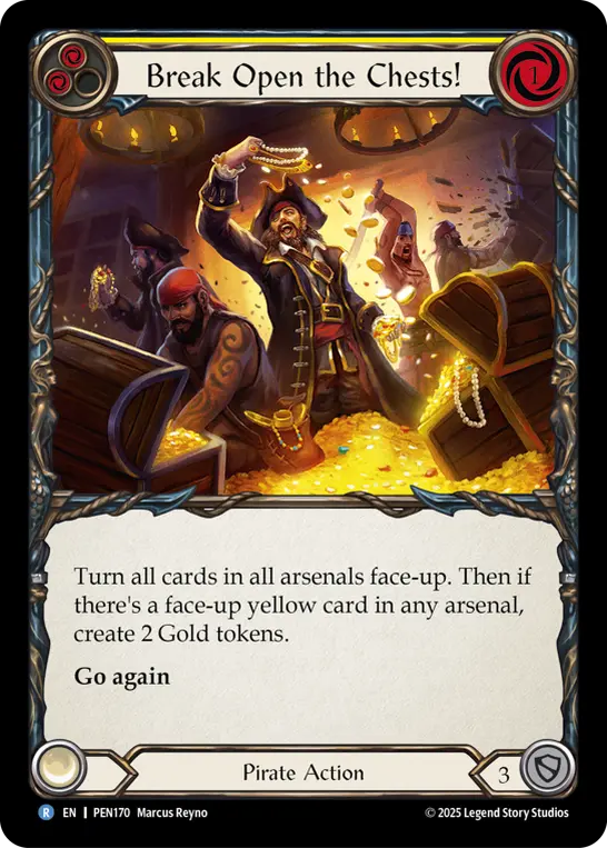 Break Open the Chests! card image, pitch 2