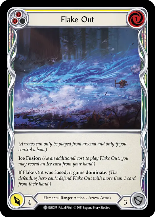 Flake Out card image, pitch 2