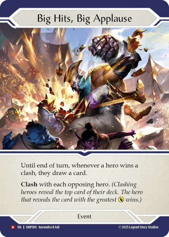 Big Hits, Big Applause card image