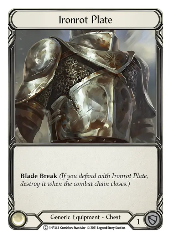 Ironrot Plate card image