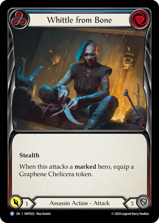 Whittle from Bone card image, pitch 3