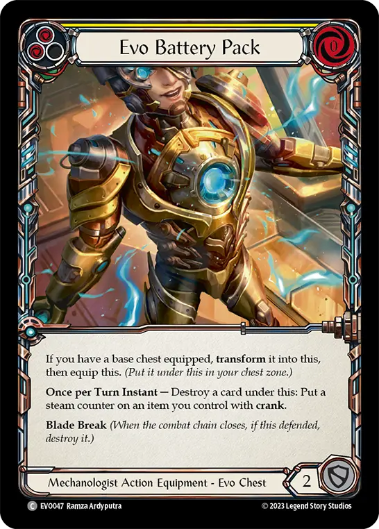 Evo Battery Pack card image, pitch 2