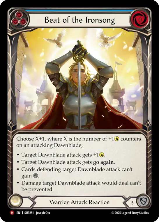 Beat of the Ironsong card image, pitch 3