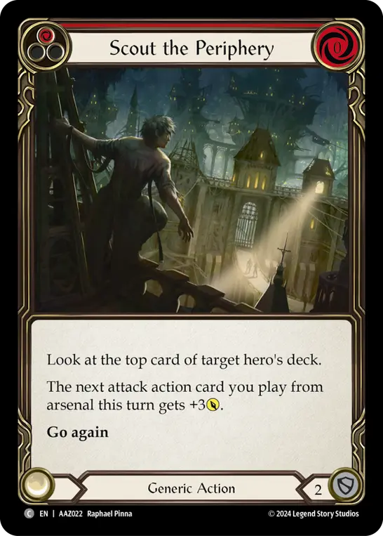 Scout the Periphery card image, pitch 1