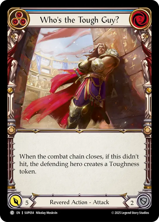 Who's the Tough Guy? card image, pitch 3