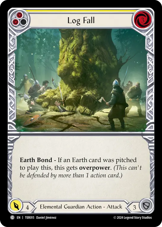 Log Fall card image, pitch 2