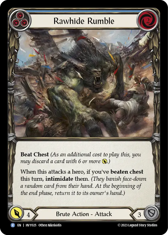 Rawhide Rumble card image, pitch 3