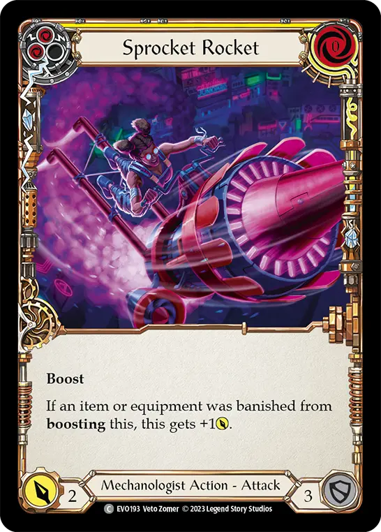 Sprocket Rocket card image, pitch 2