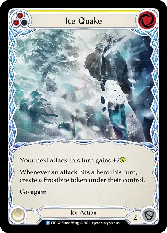 Ice Quake card image, pitch 2