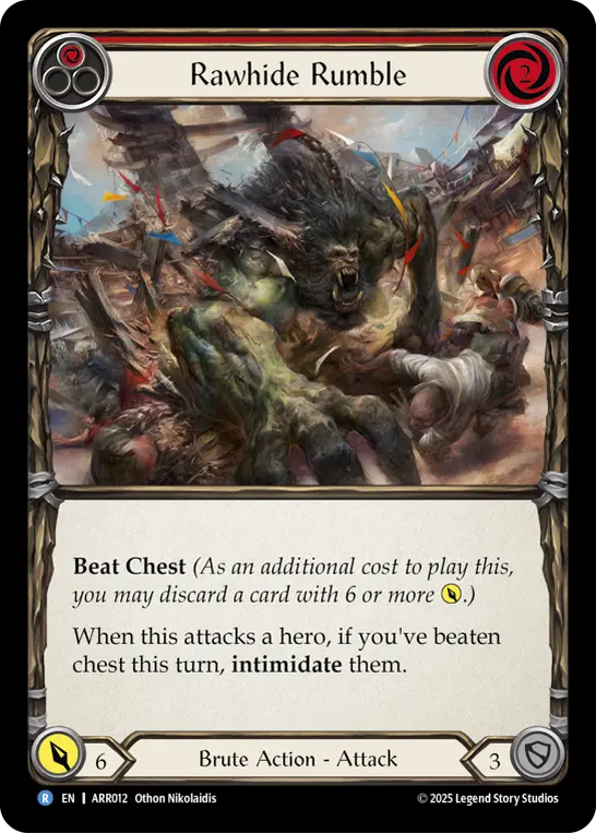 Rawhide Rumble card image, pitch 1