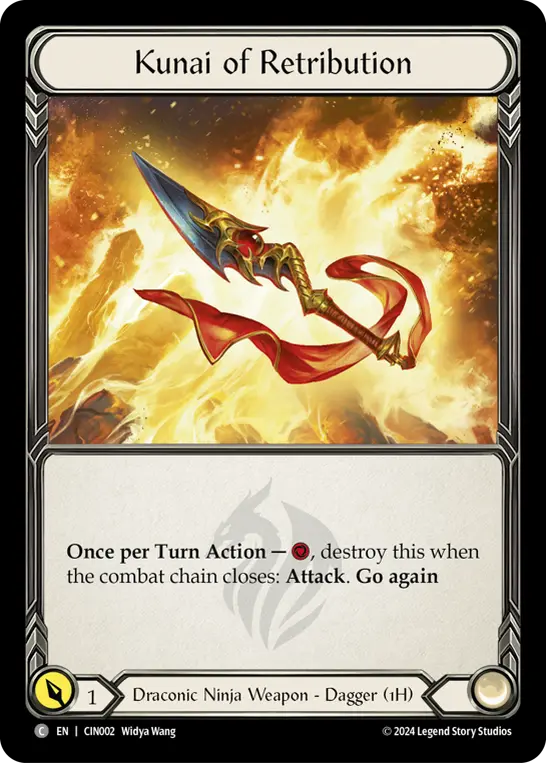 Kunai of Retribution card image