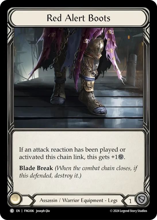Red Alert Boots card image