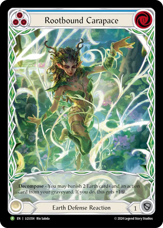 Rootbound Carapace card image, pitch 3